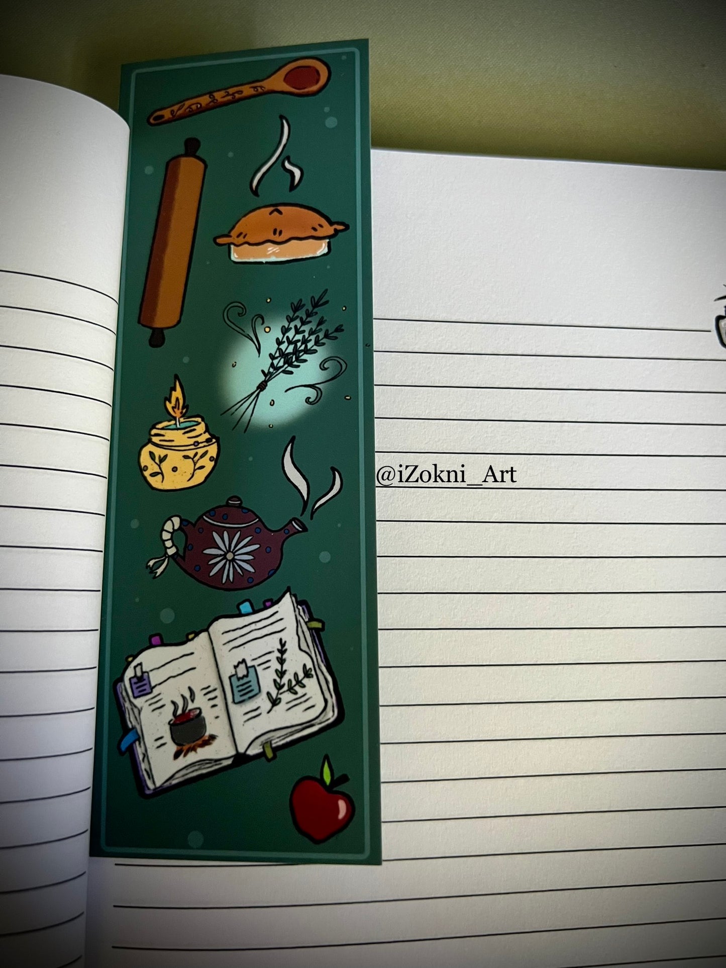 Kitchen Witch Bookmark