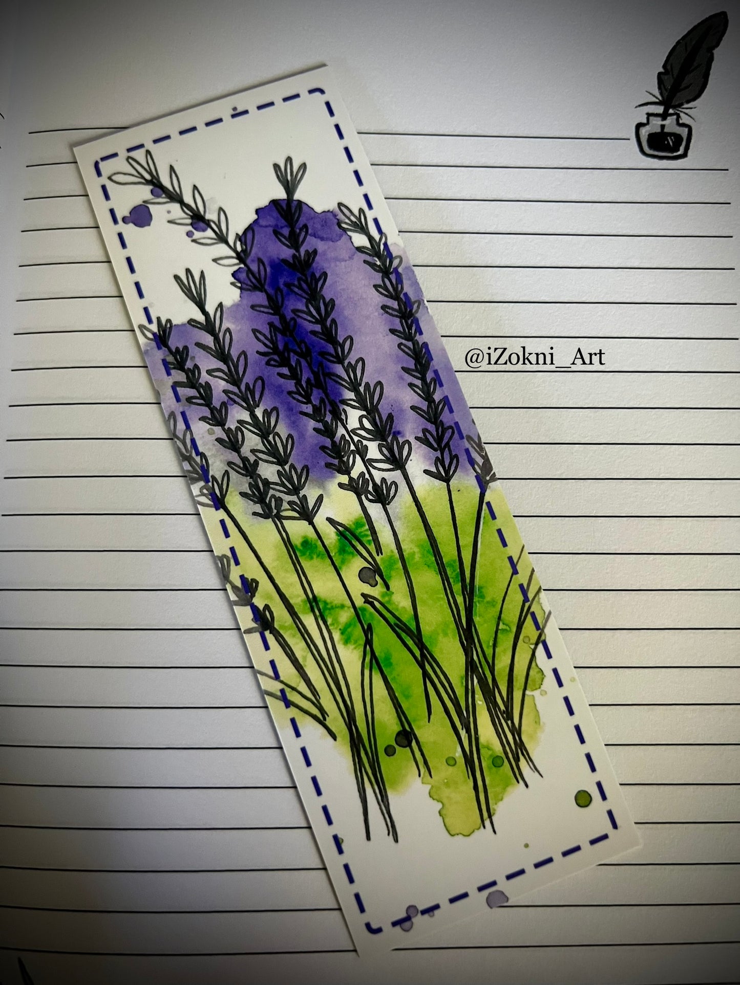 Lavender Bookmark