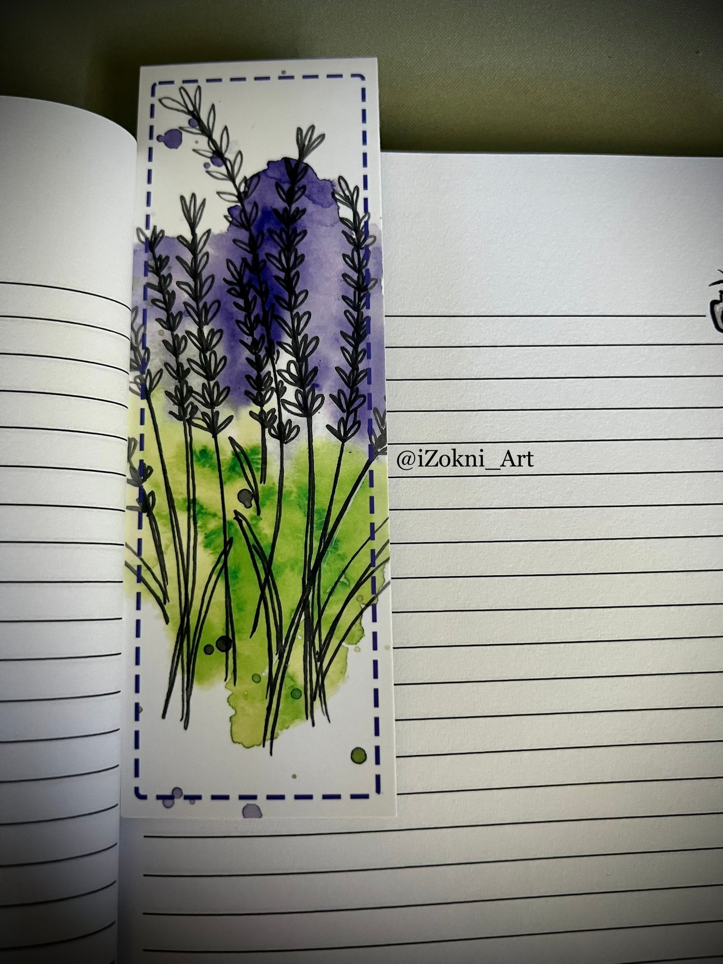 Lavender Bookmark