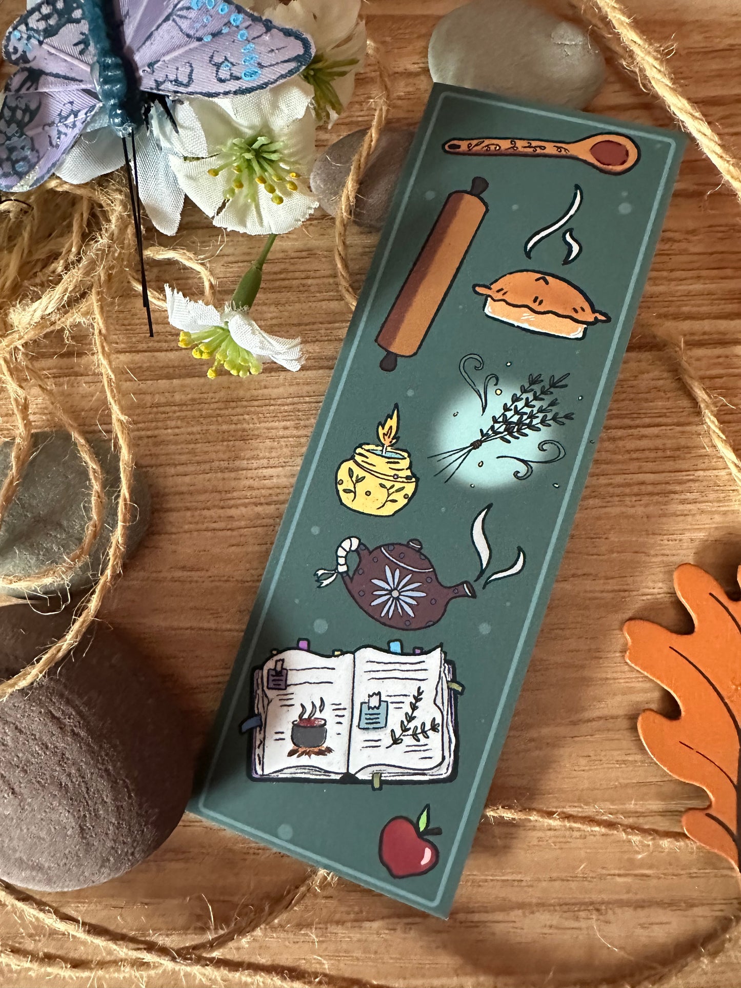 Kitchen Witch Bookmark