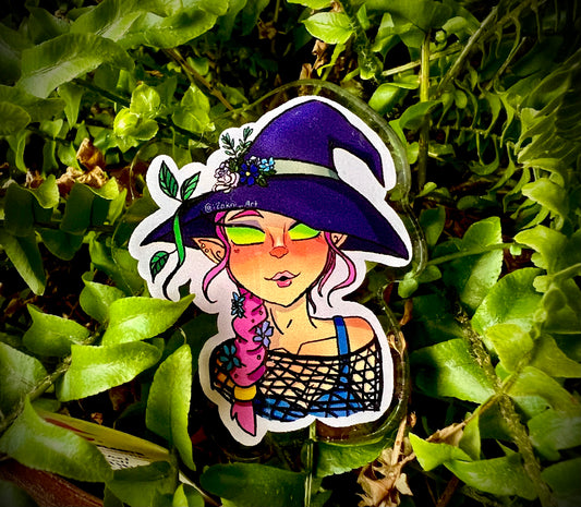 Jess the Fairy Witch Acrylic Pin