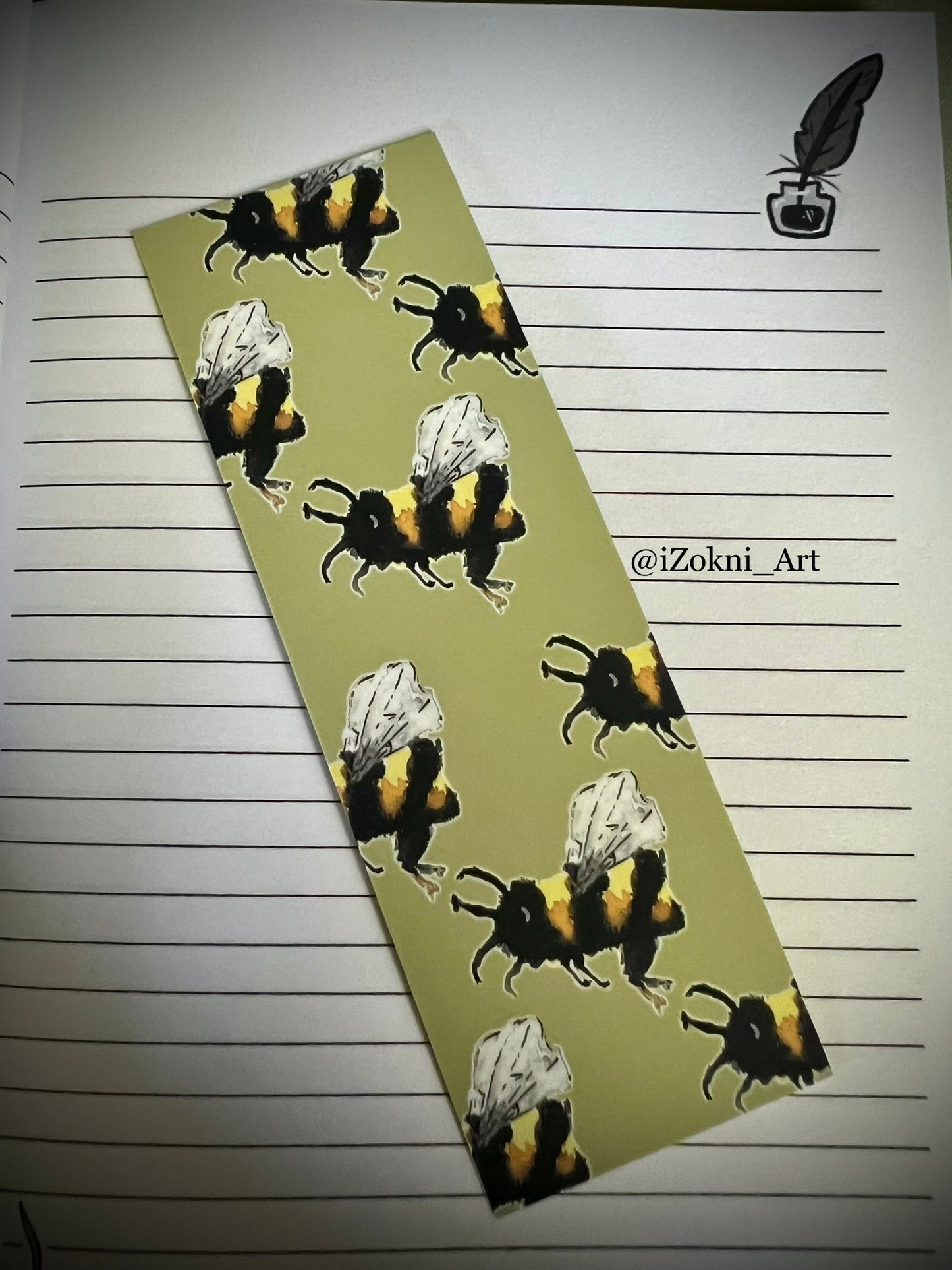 Bumble Bee Bookmark