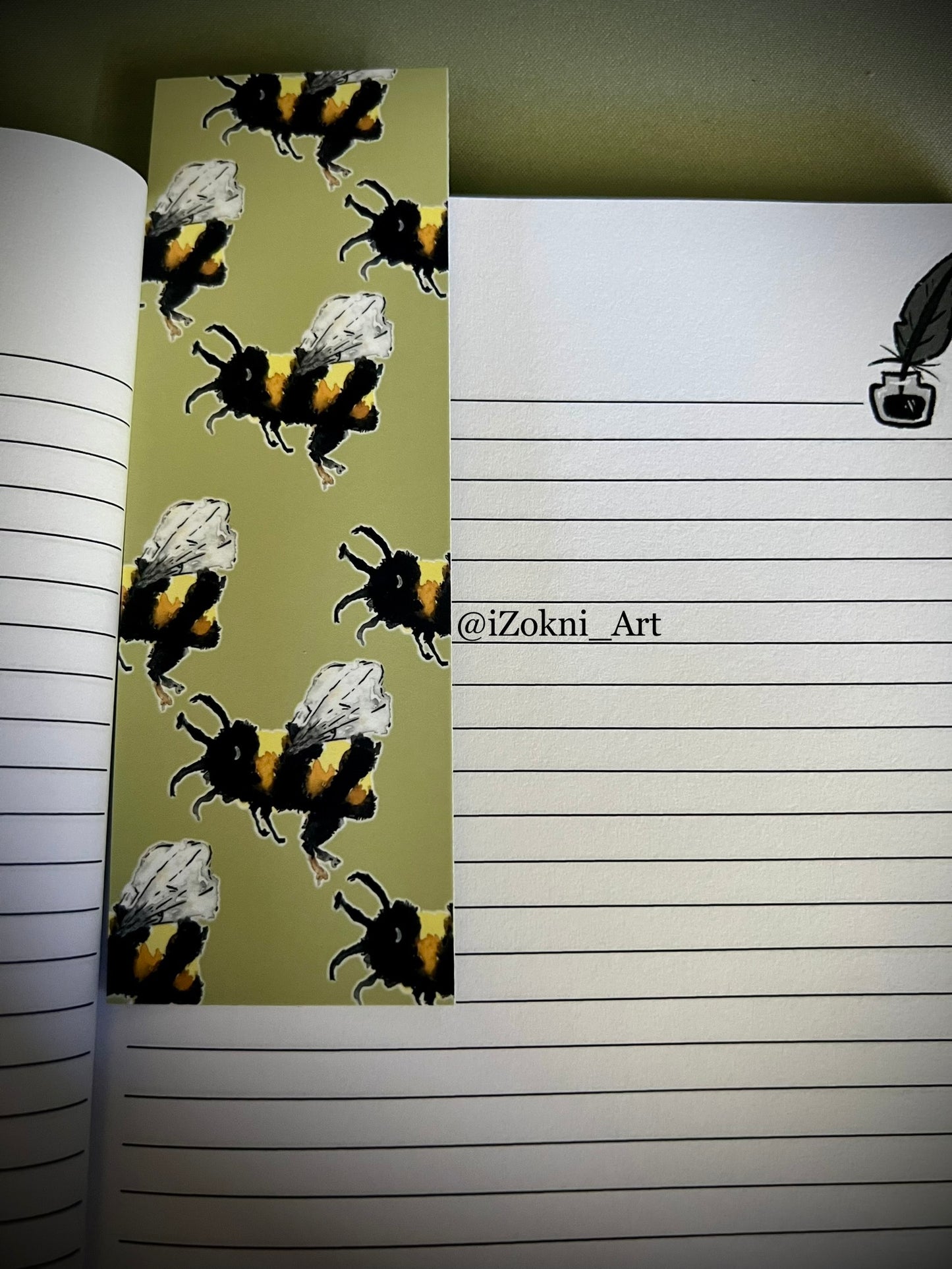 Bumble Bee Bookmark