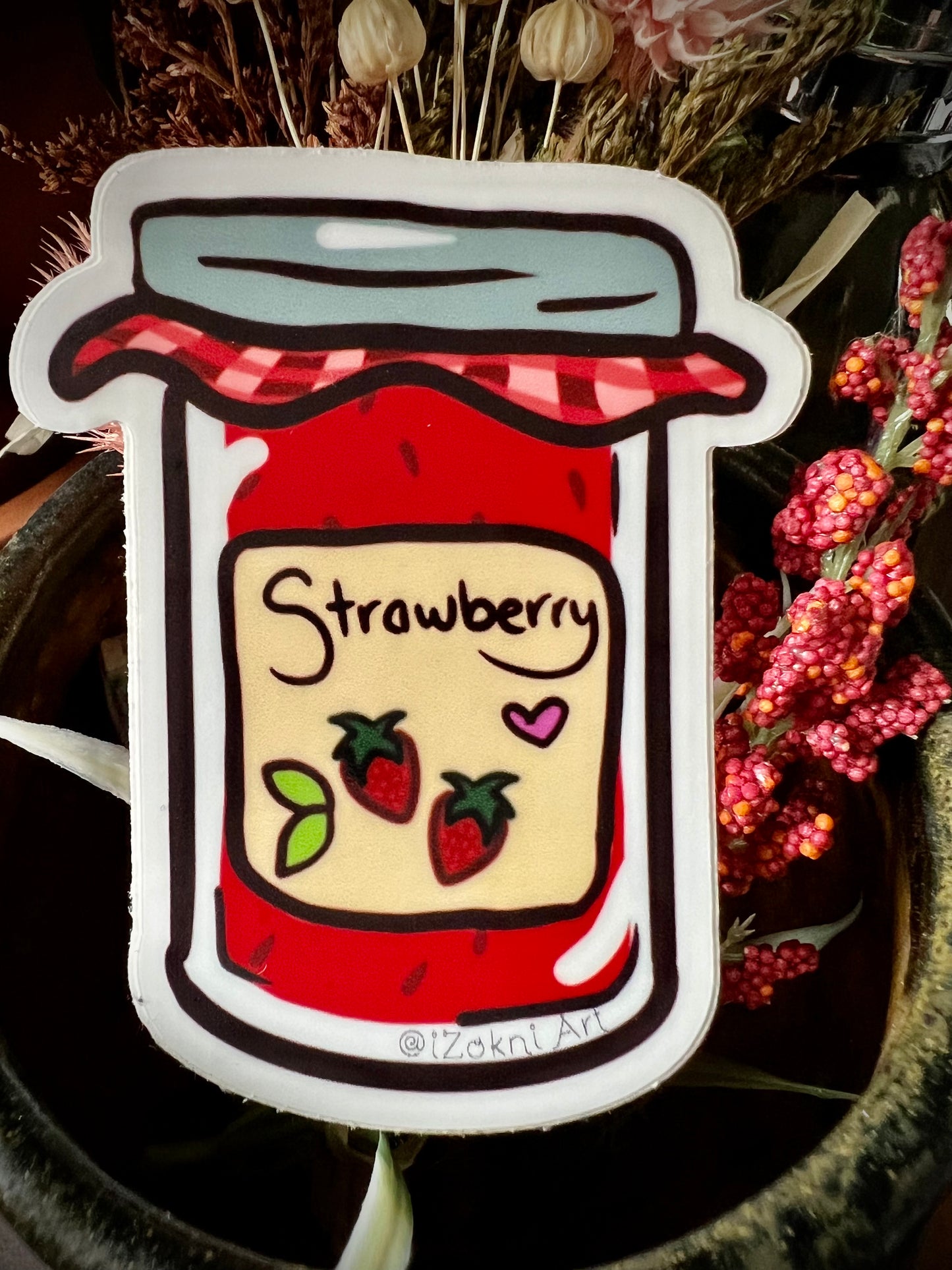 Strawberry Jam Sticker