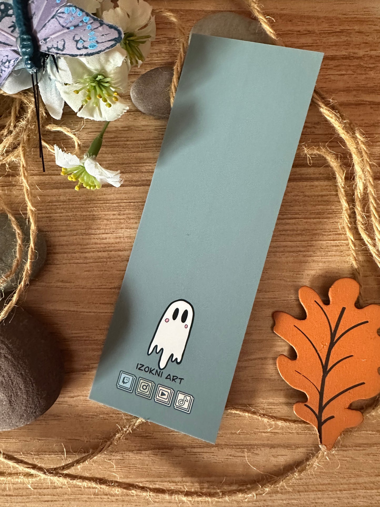 Marsh Moth Bookmark