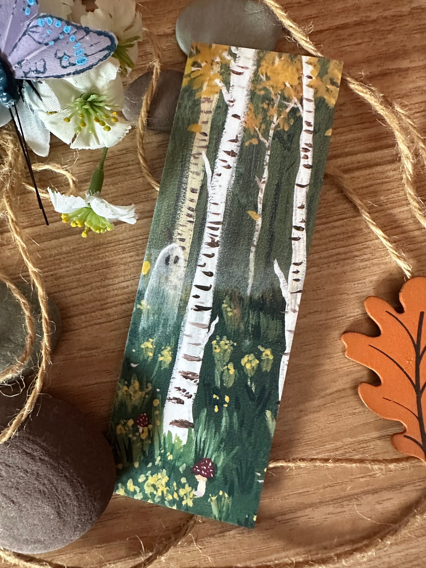 Birch Forest Bookmark