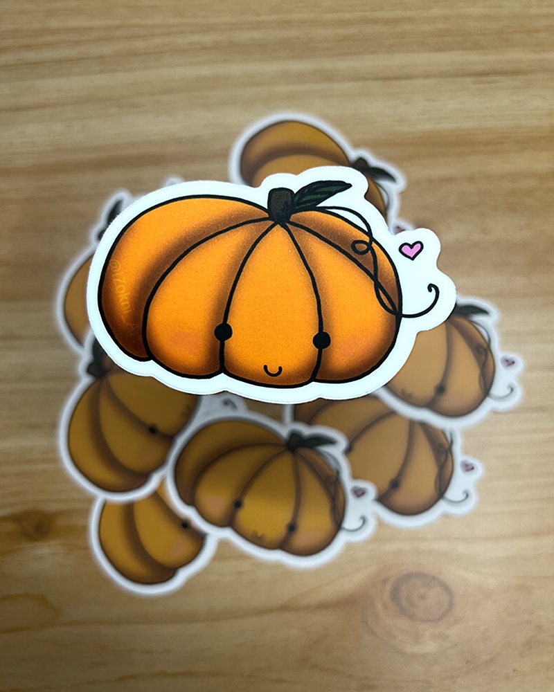 Cute Pumpkin Sticker