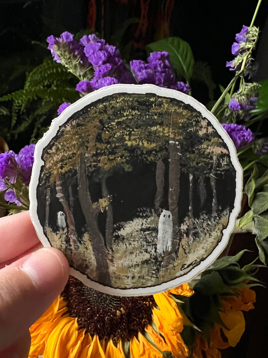 Haunted Forest sticker