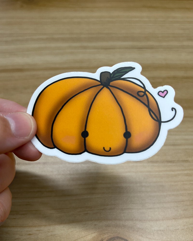 Cute Pumpkin Sticker